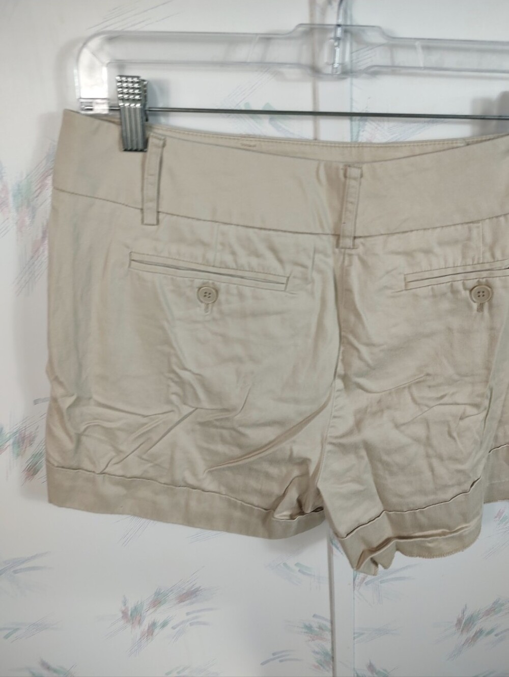 New York & Company Beige Chino Shorts 12 - Picture 6 of 10